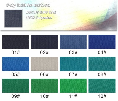  DG-BOCE 制服呢  100％polyester 正面照